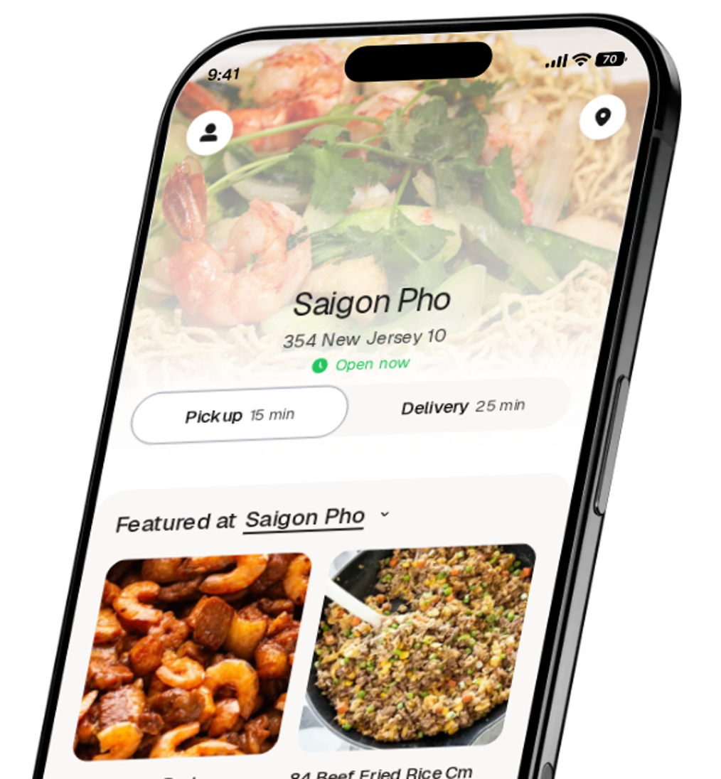 Saigon Pho app preview